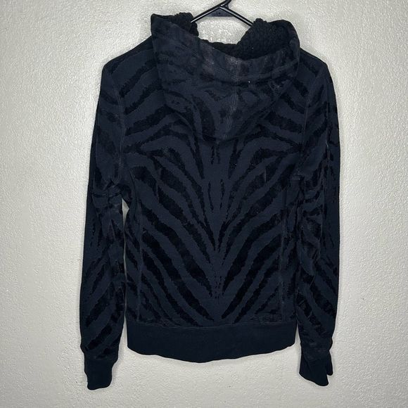 Y2K Fox Racing Velour Full Zip Hoodie Size Small - Picture 3 of 5